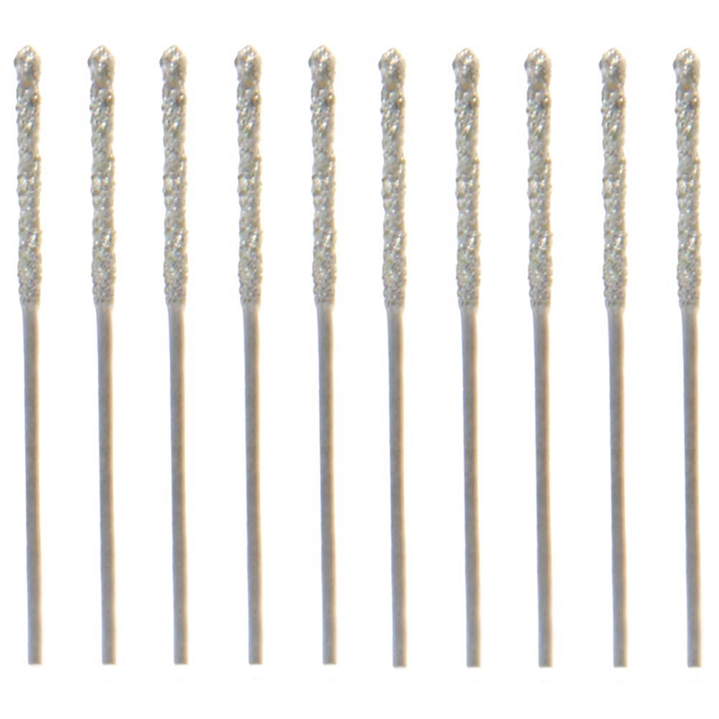●20Pcs 0.8mm Diamond Coated Ti - Drill Bits recension och pris