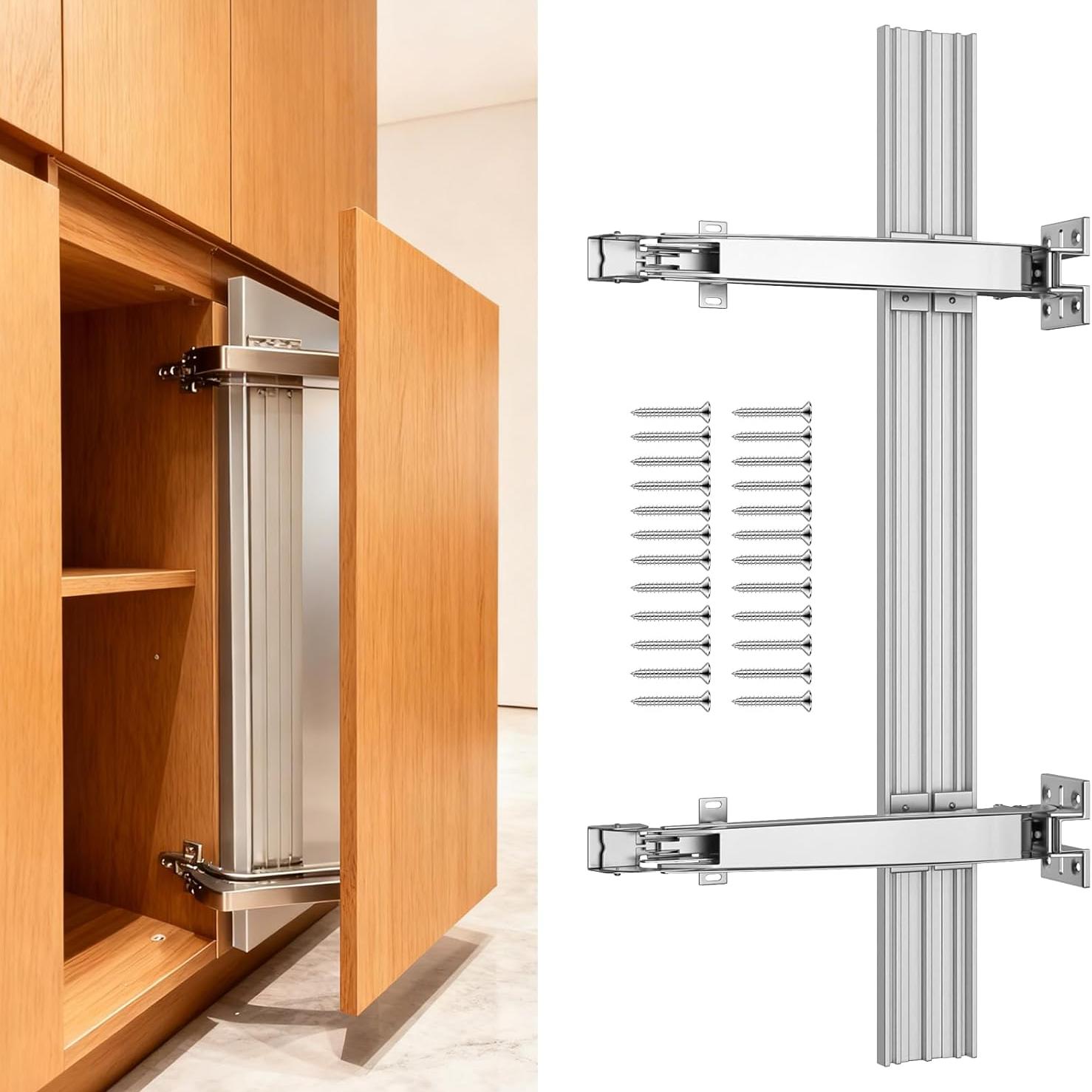 Heavy Duty Hidden Push to Open - Cabinet Hinges recension och pris