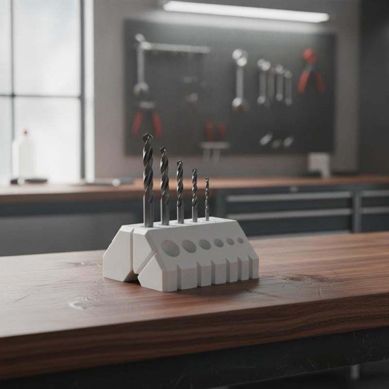 Green Plastic Drill Bit Storag - Home Improvement Mark recension och pris