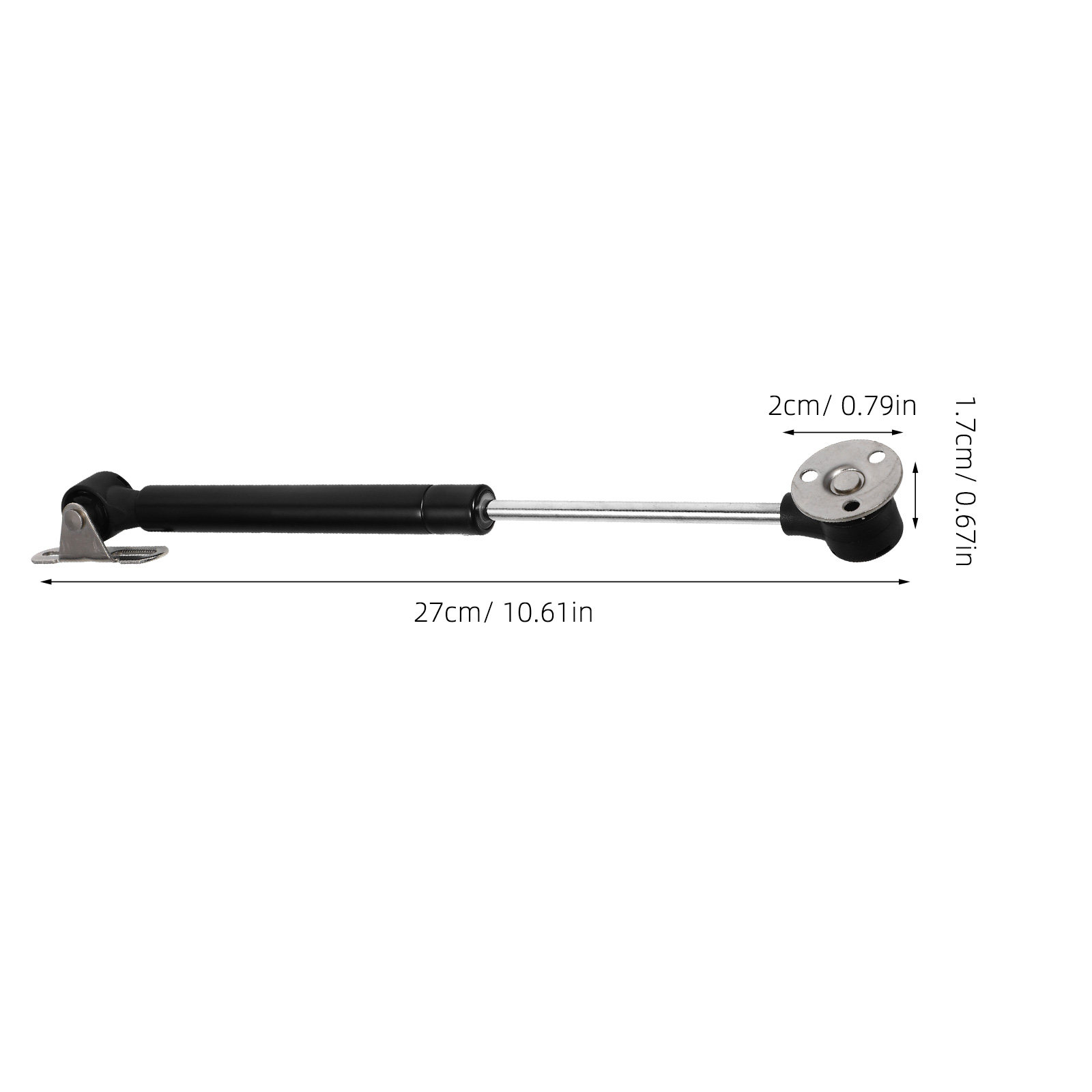2Pcs Gas Pressure Rod Hydrauli - Cabinet Hinges recension och pris