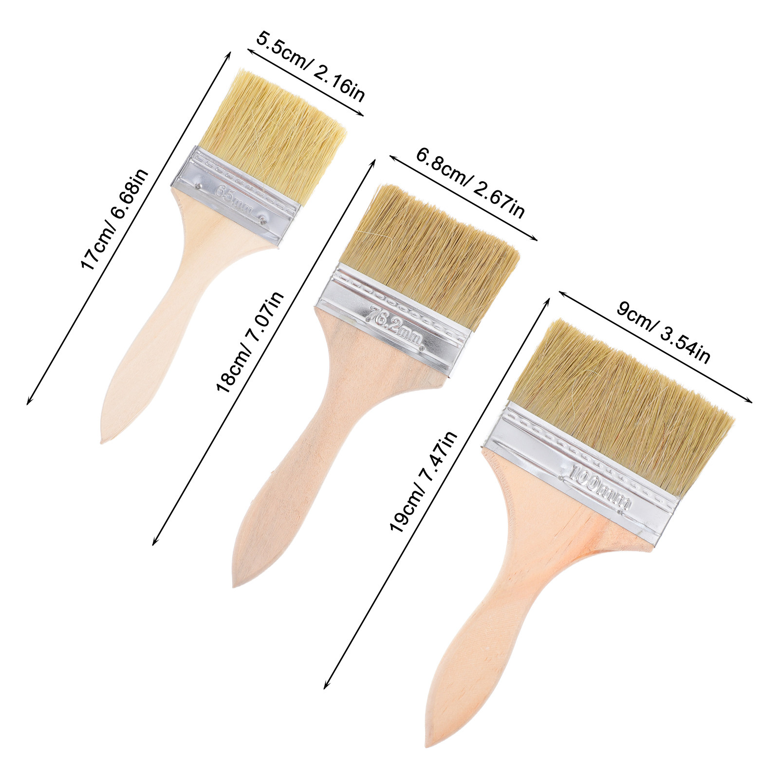 Thickened Wooden Handle Paint  - Home Improvement Fence recension och pris