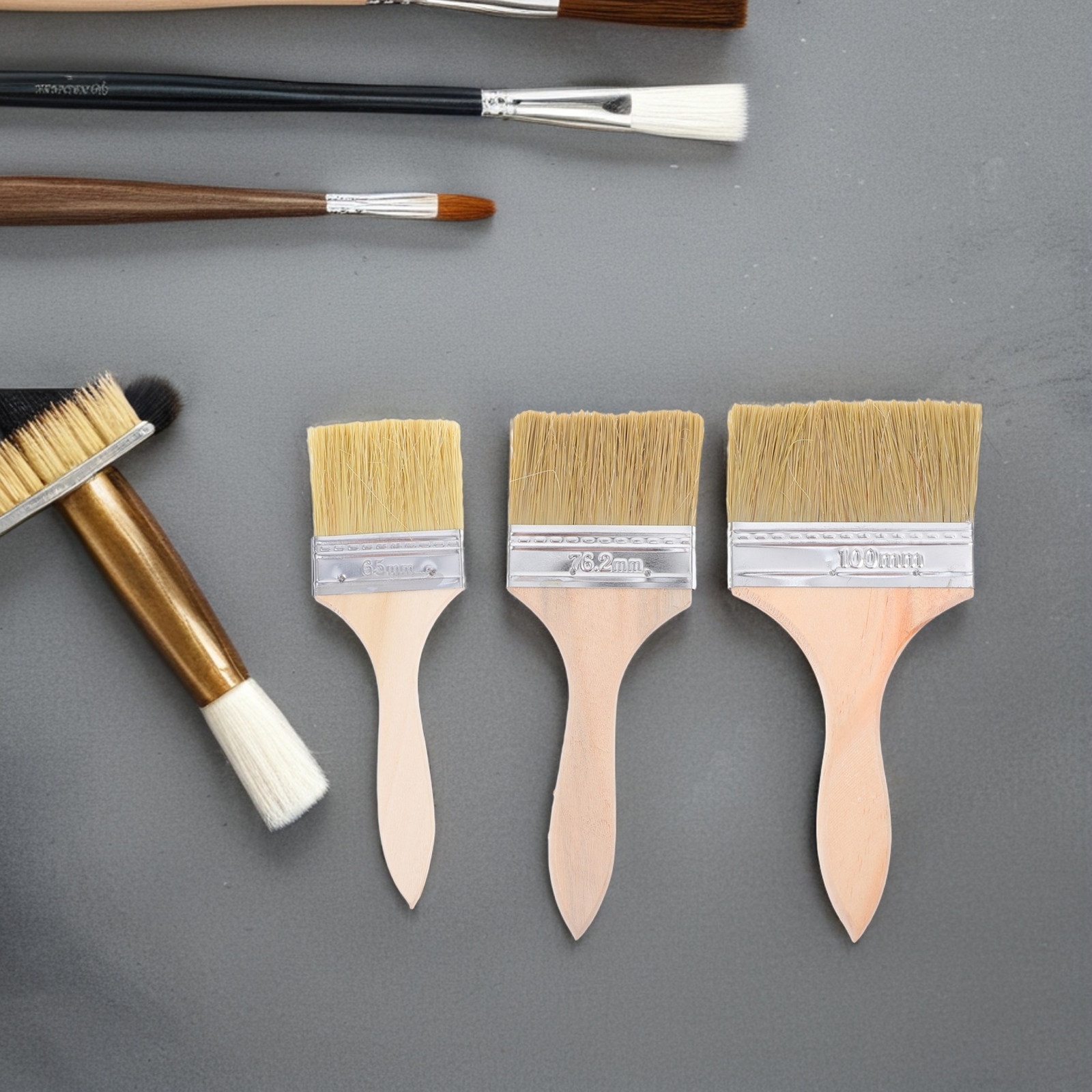 Thickened Wooden Handle Paint  - Home Improvement Fence recension och pris