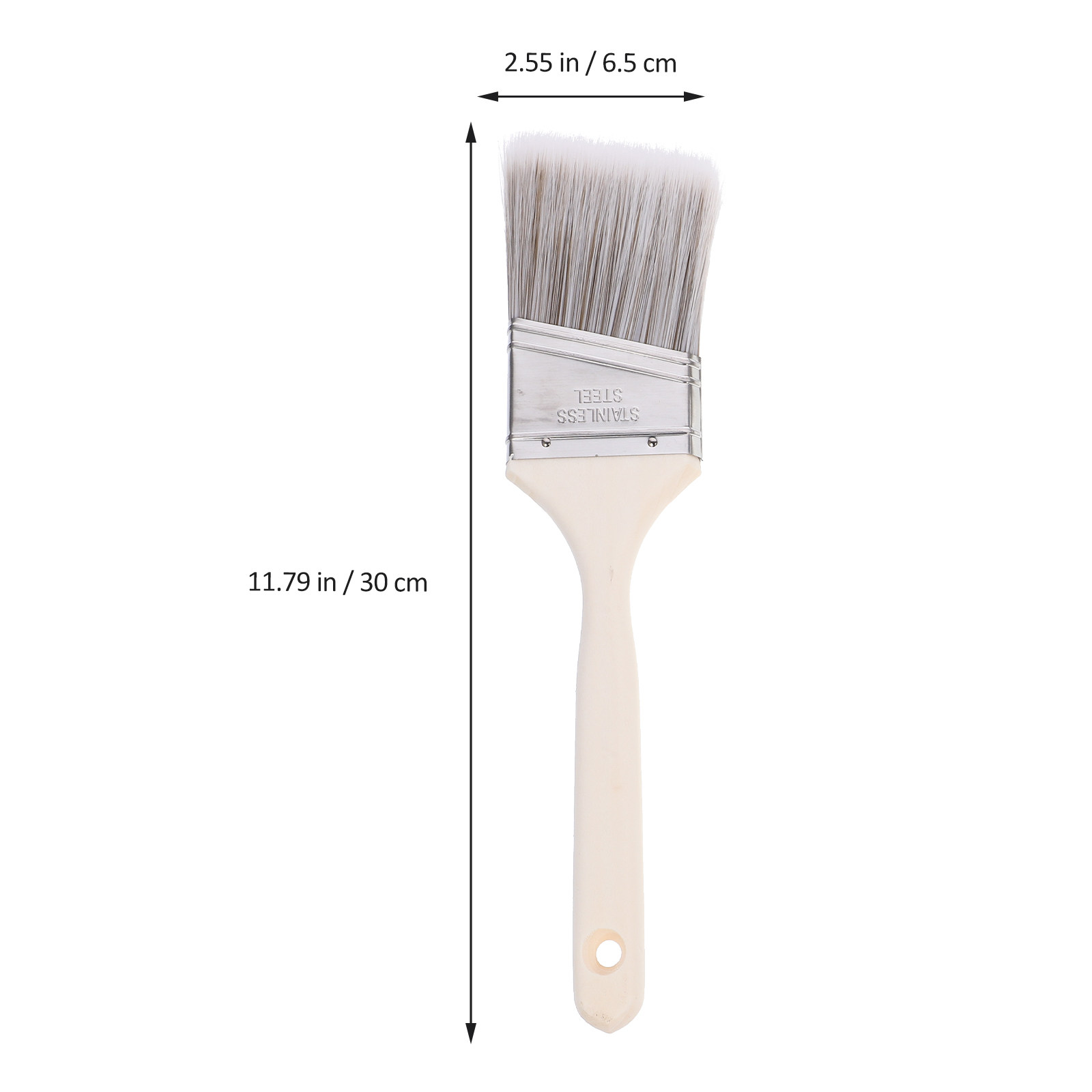 5Pcs Wooden Handle Paint Brush - Home Improvement Fence recension och pris