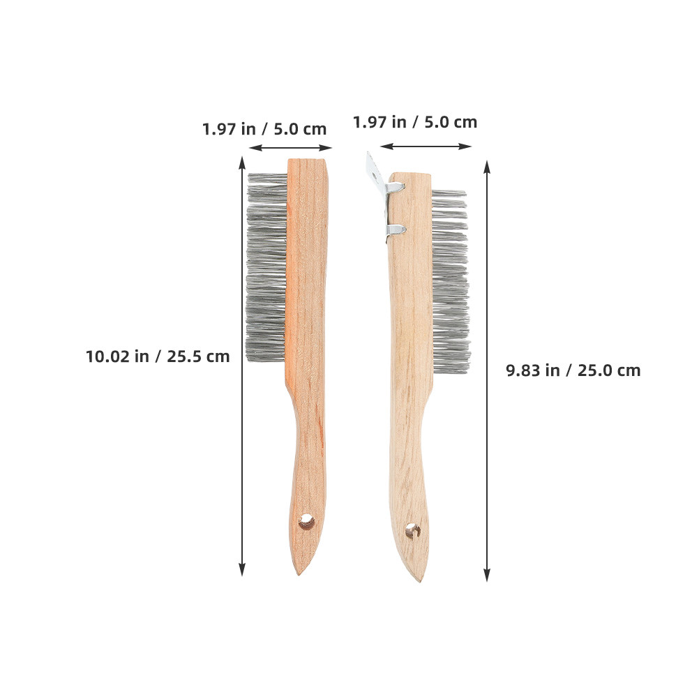 Steel Wire Brush Set 2pcs with - Paint Brush recension och pris