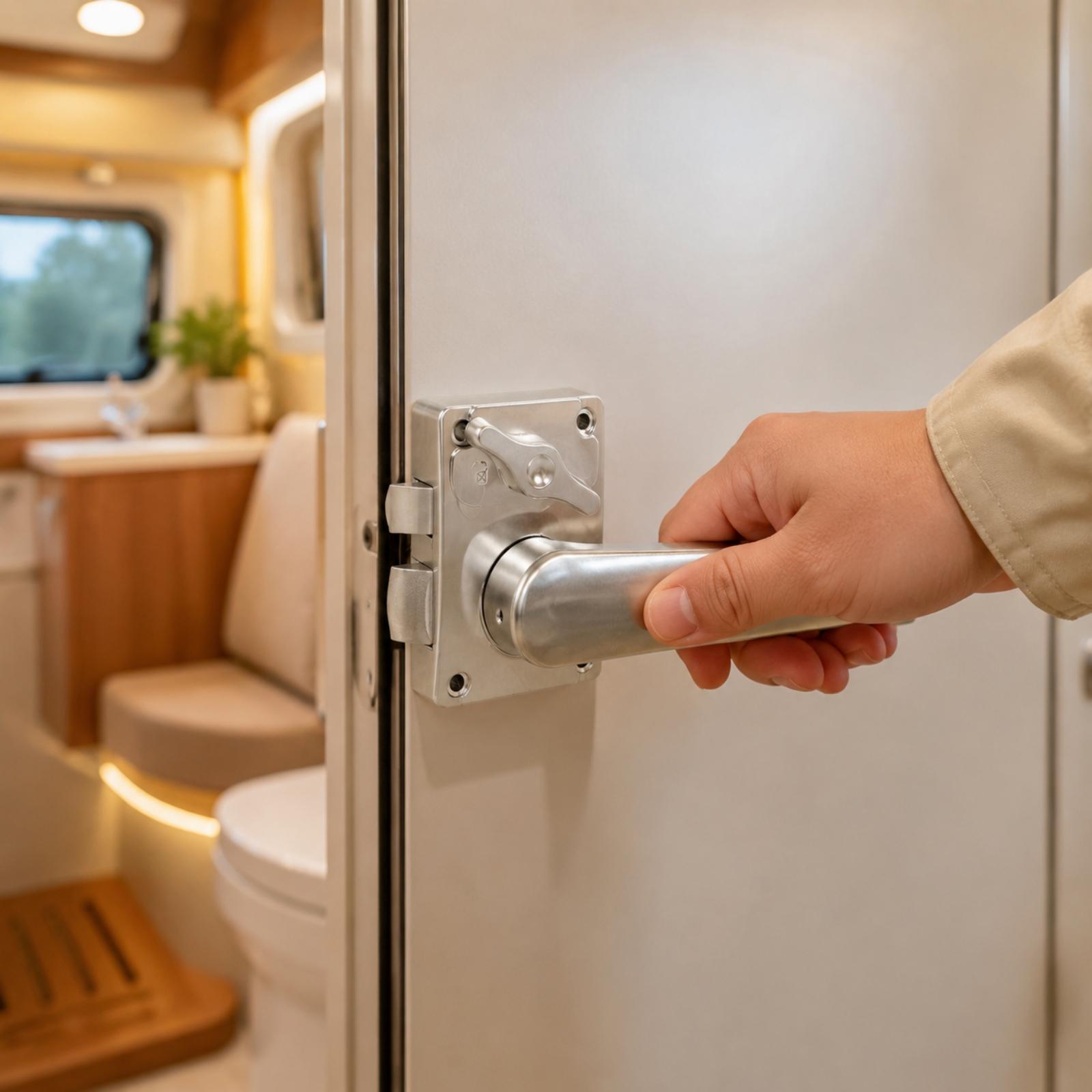 Camper Washroom Door Lock with - Door Lock recension och pris